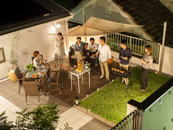 青空と光と風を独り占め