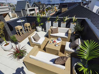 思う存分に遊べる庭